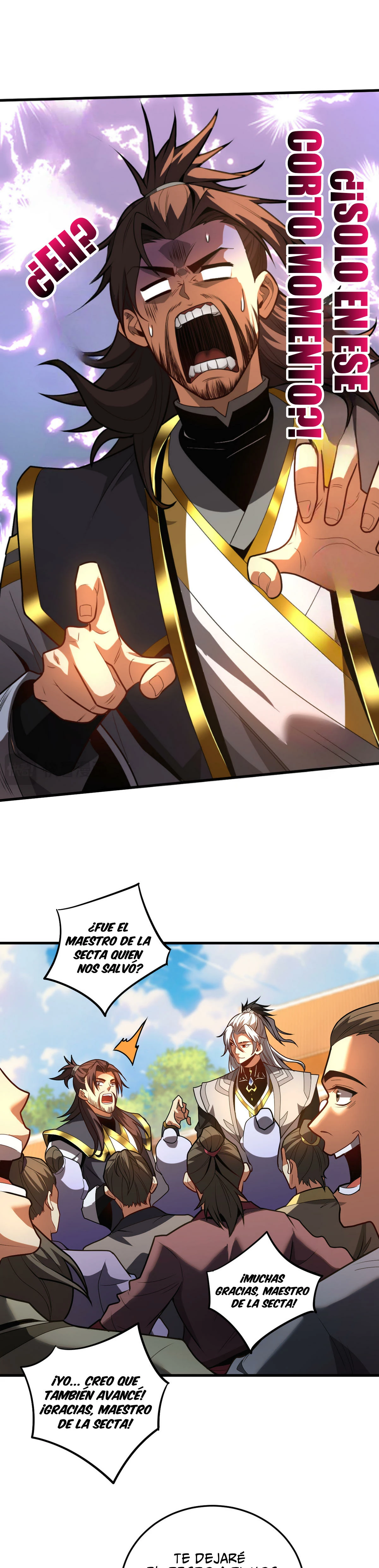 Mientras mis discípulas se matan, yo me relajo! > Capitulo 80 > Page 31